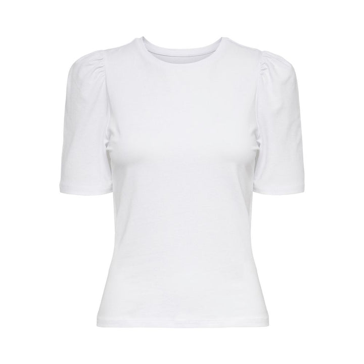 Only White Cotton Tops & T-Shirt