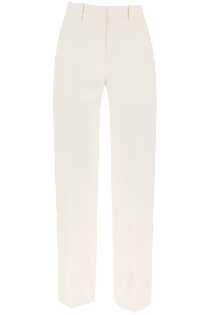 Valentino Garavani toile iconographe pants in crepe couture