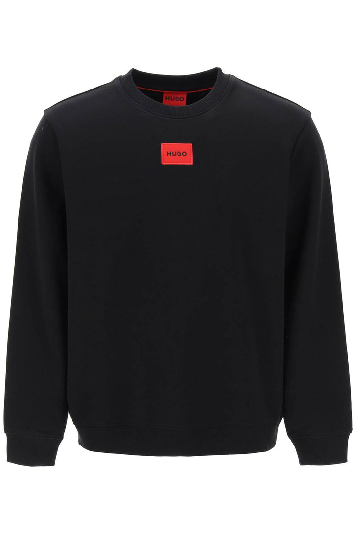 Hugo logo patch sweatshirt