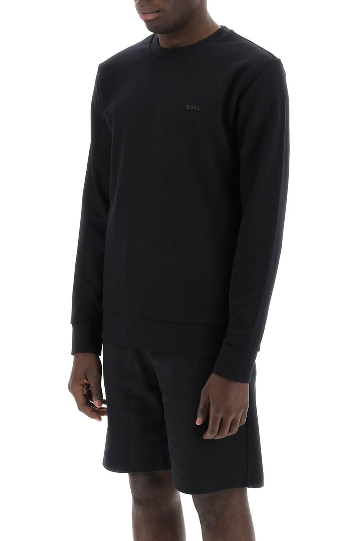 Boss french terry crewneck sweatshirt