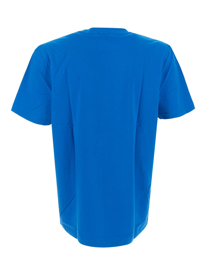 Boss Relaxed-Fit T-Shirt In Stretch Cotton With Logo Print