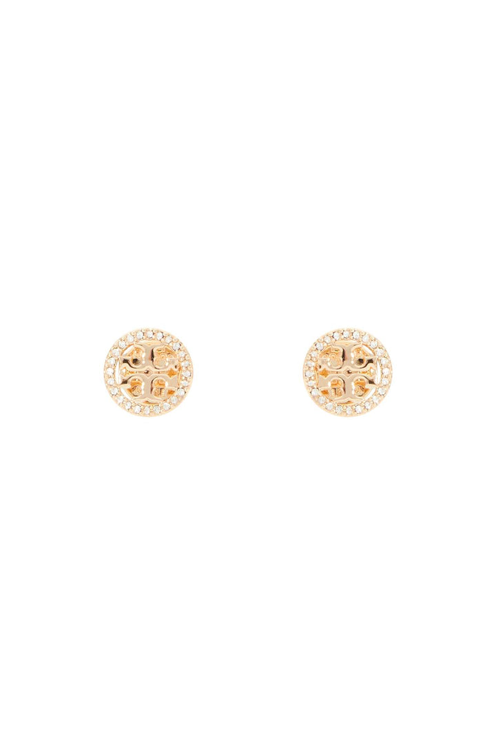 Tory Burch miller pavé stud earrings