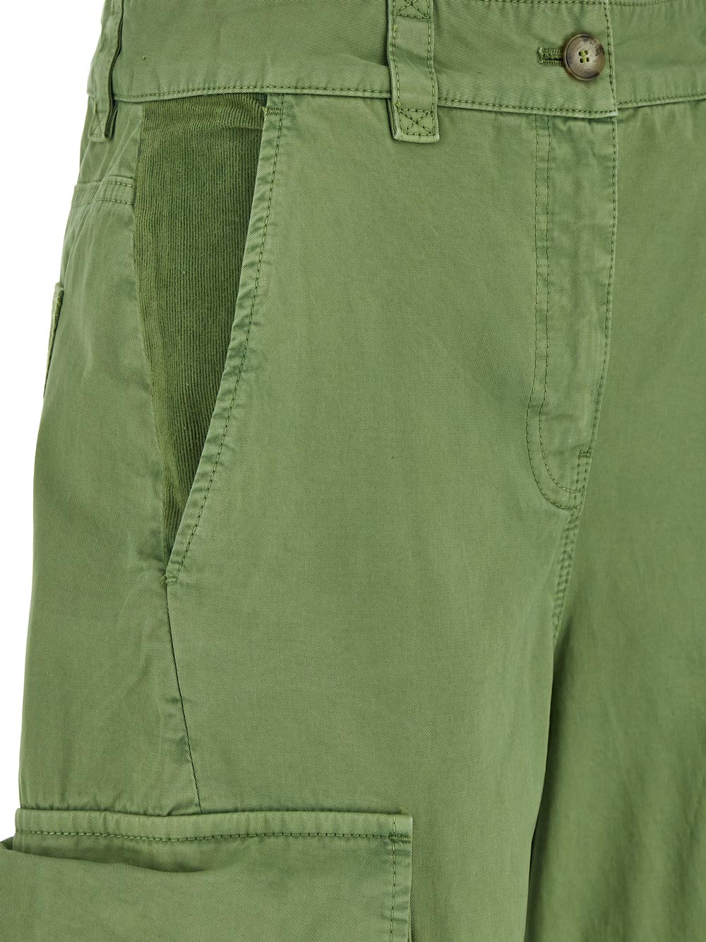 Stella Mccartney Organic Cotton Cargo Trousers