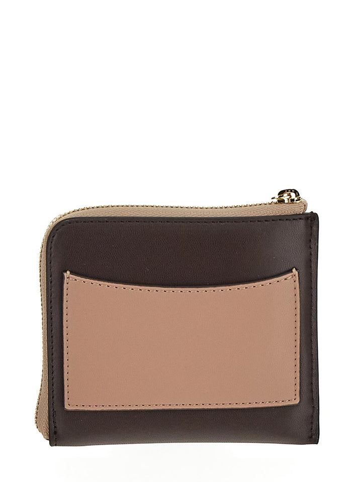 Stella Mccartney Logo Zip Cardholder