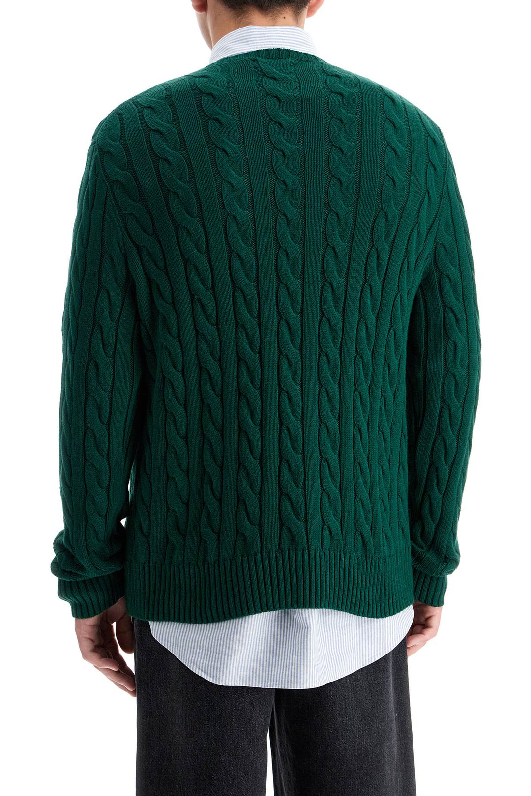 Polo Ralph Lauren cotton cable knit pullover sweater