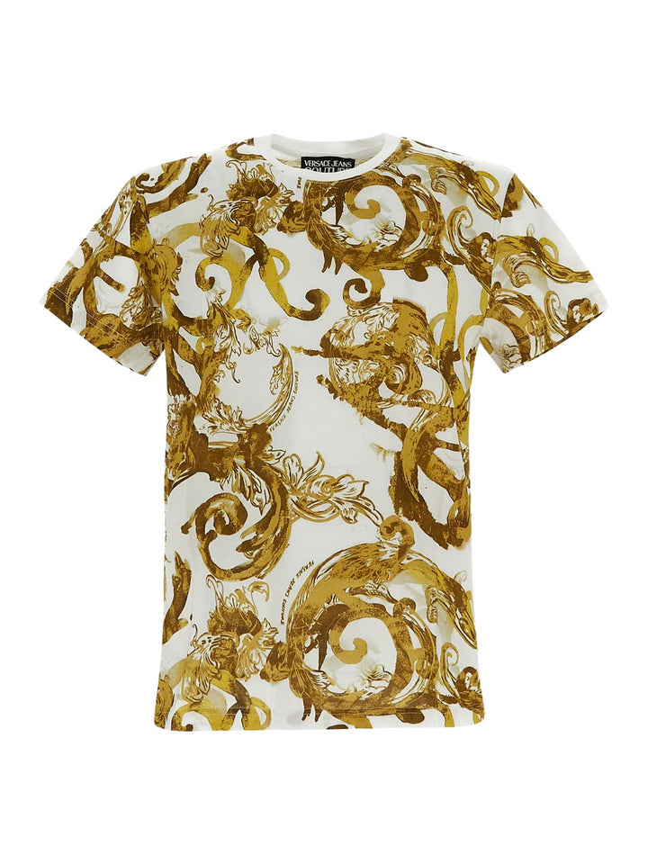 Versace Watercolour Couture T-Shirt