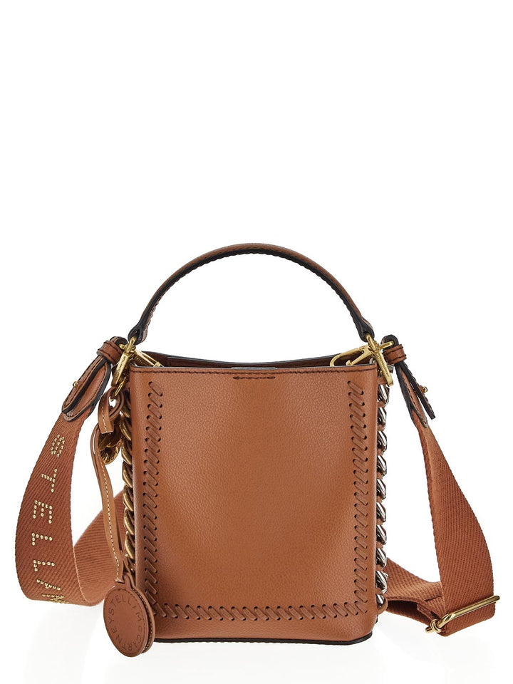 Stella Mccartney Frayme Mirum Mini Square Bucket Bag