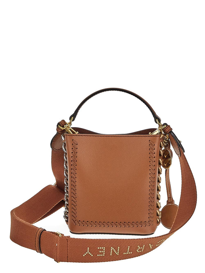 Stella Mccartney Frayme Mirum Mini Square Bucket Bag