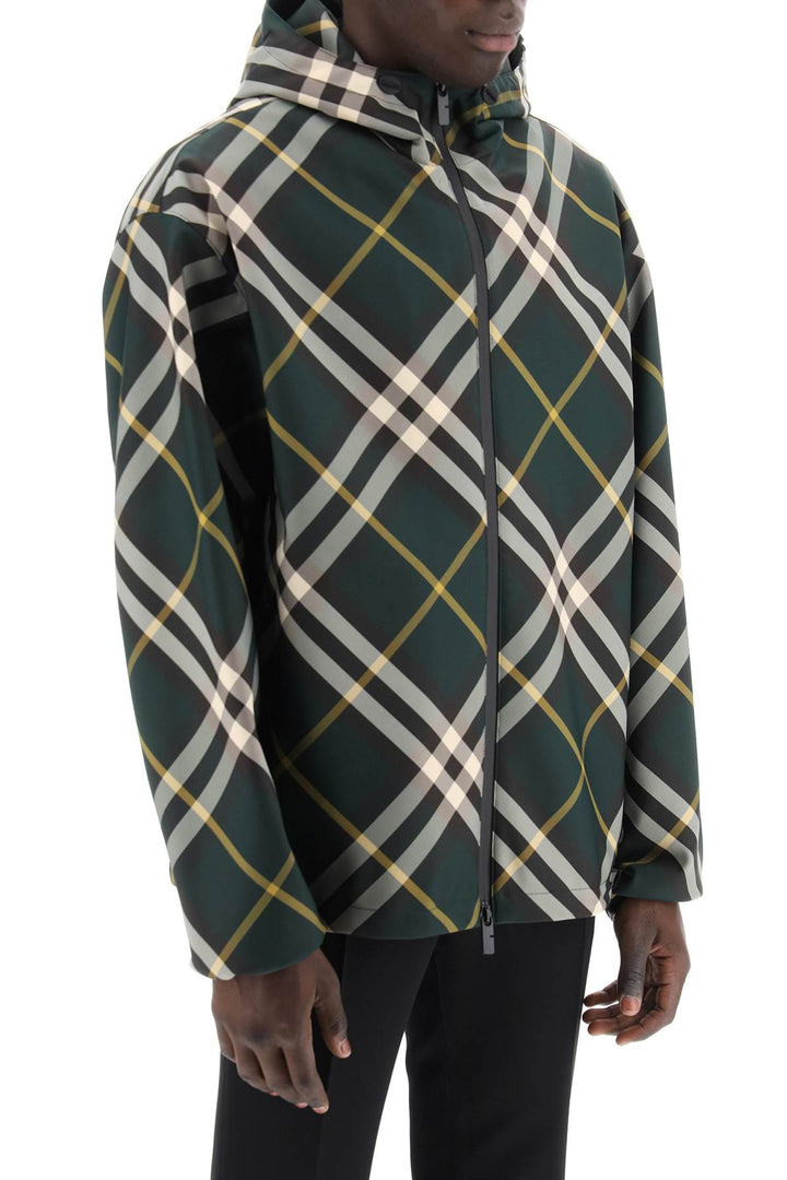 Burberry ered hooded jacket