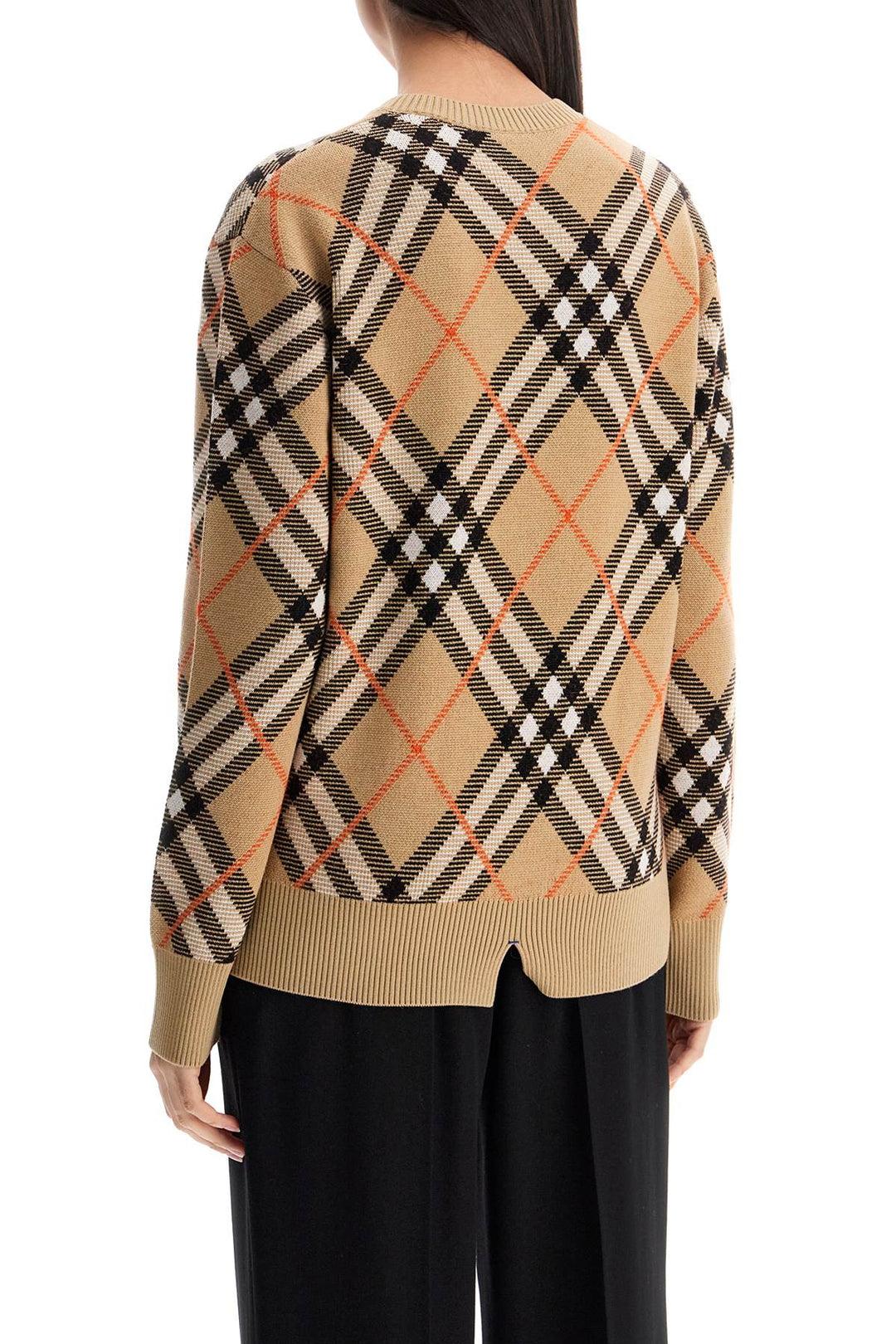 Burberry ered wool pullover sweater