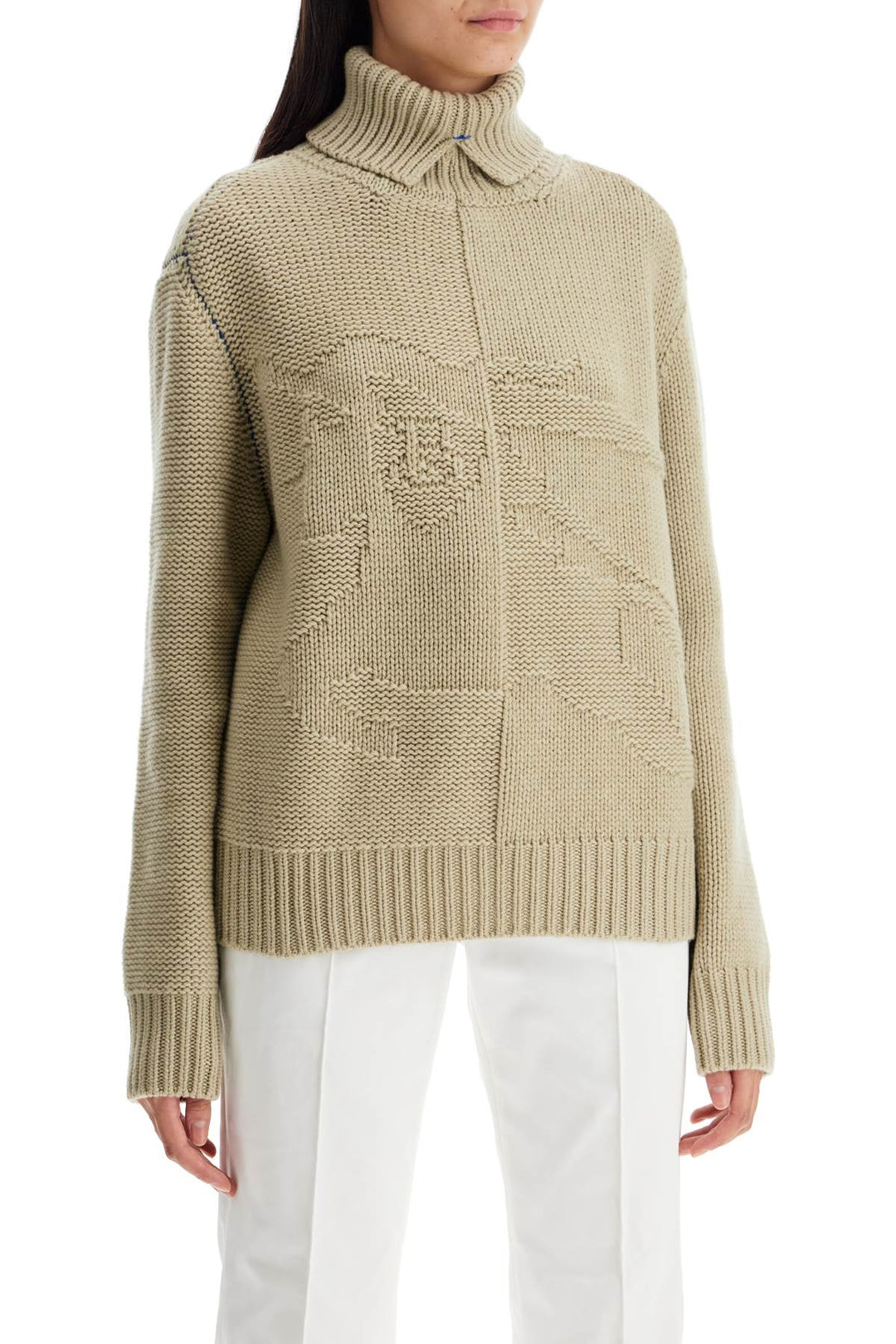 Burberry cashmere sweater with ekd design