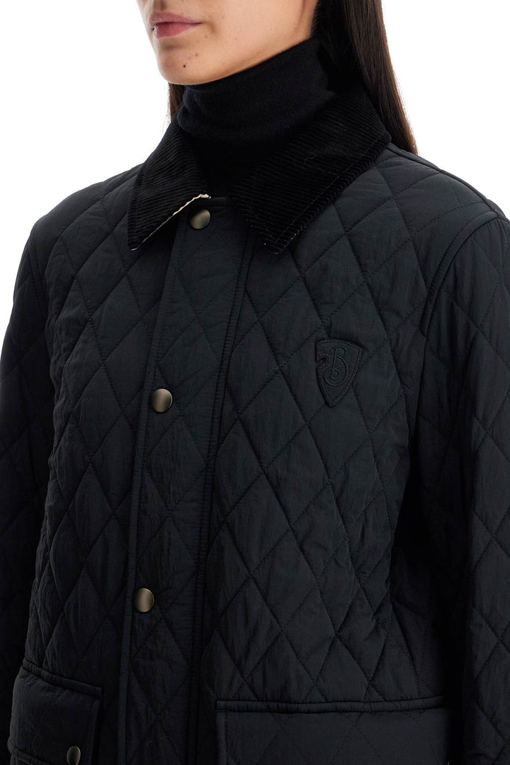 Burberry b shield quilted jacket