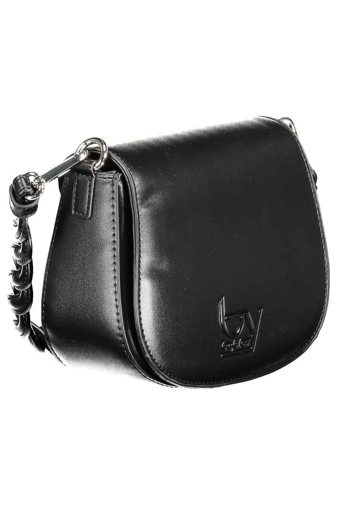 BYBLOS Elegant Contrasting Detail Black Handbag