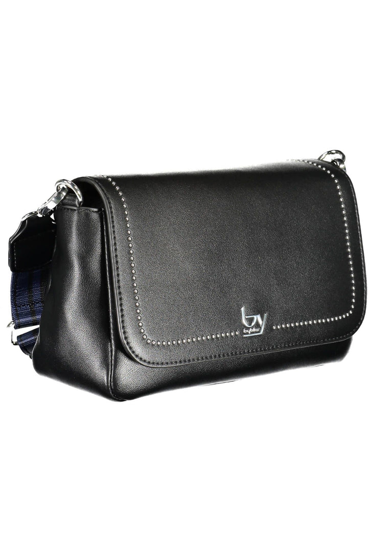 BYBLOS Elegant Black Contrasting Detail Handbag