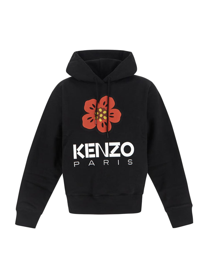 Kenzo 'Boke Flower Placed' Hooded Sweatshirt