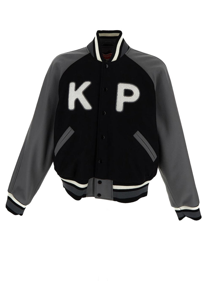 Kenzo 'Varsity' Genderless Wool Jacket