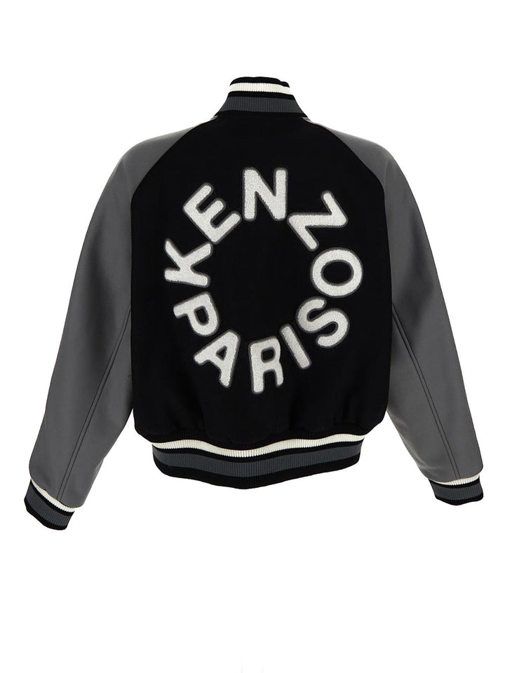 Kenzo 'Varsity' Genderless Wool Jacket