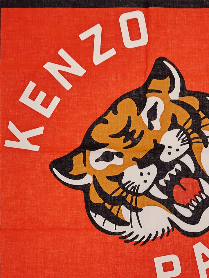 Kenzo Stamp Cotton Bandana