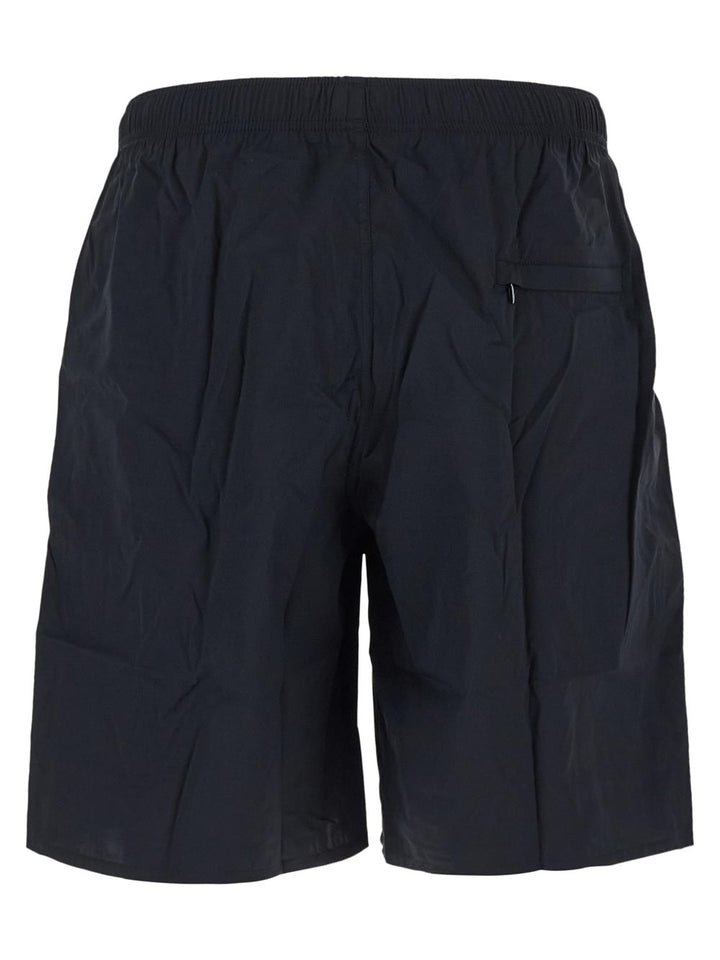 Jil Sander  Embroidered-Logo Swim Shorts