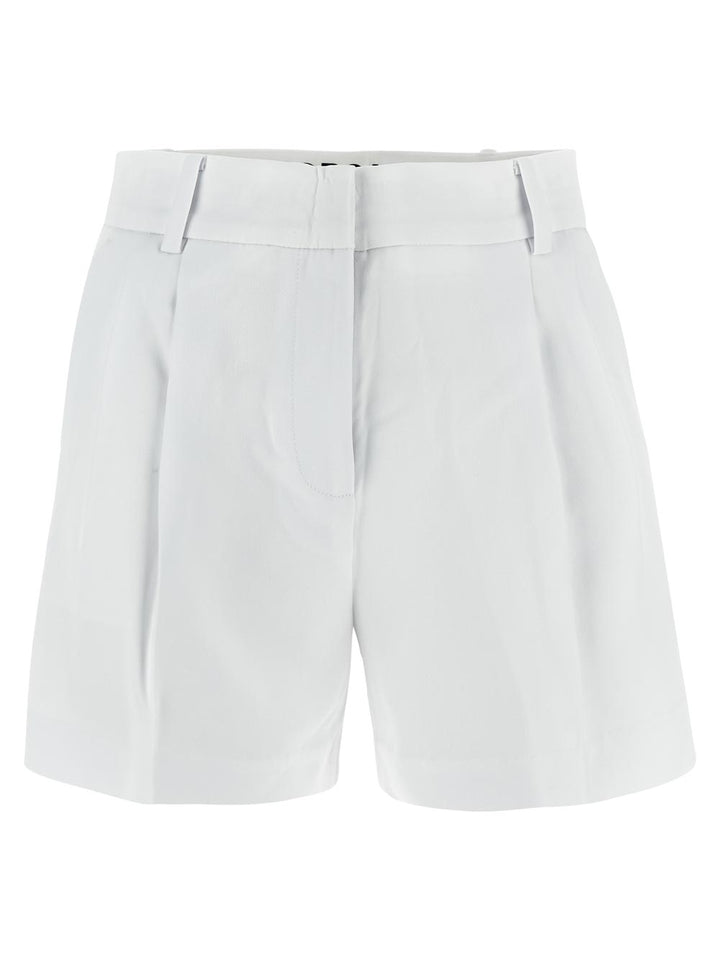 Michael Kors Pleated Crepe Shorts