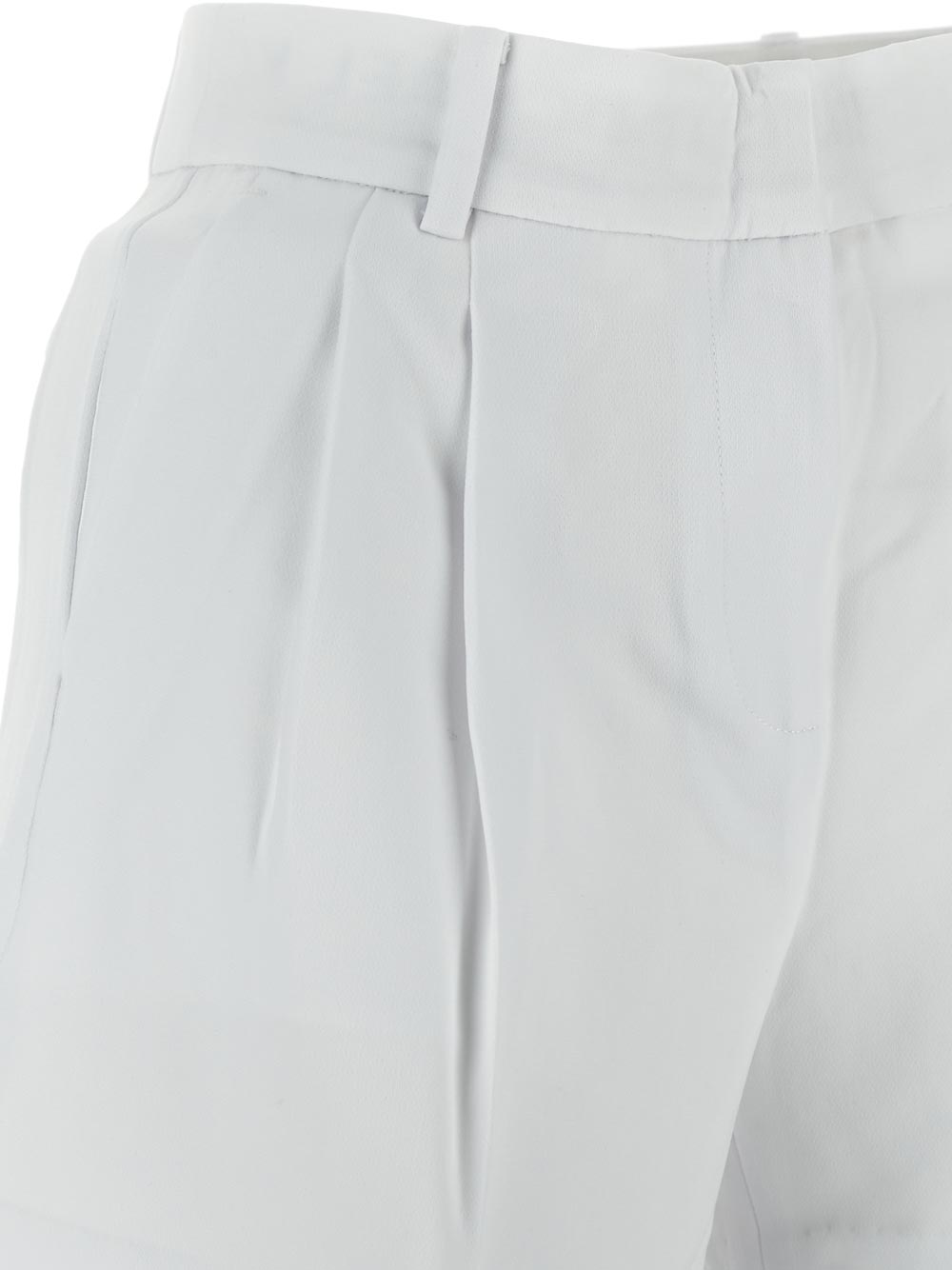 Michael Kors Pleated Crepe Shorts