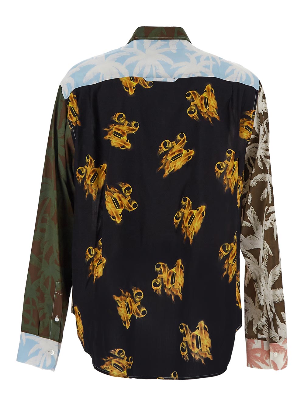 Palm Angels Patchwork Palms Shirt