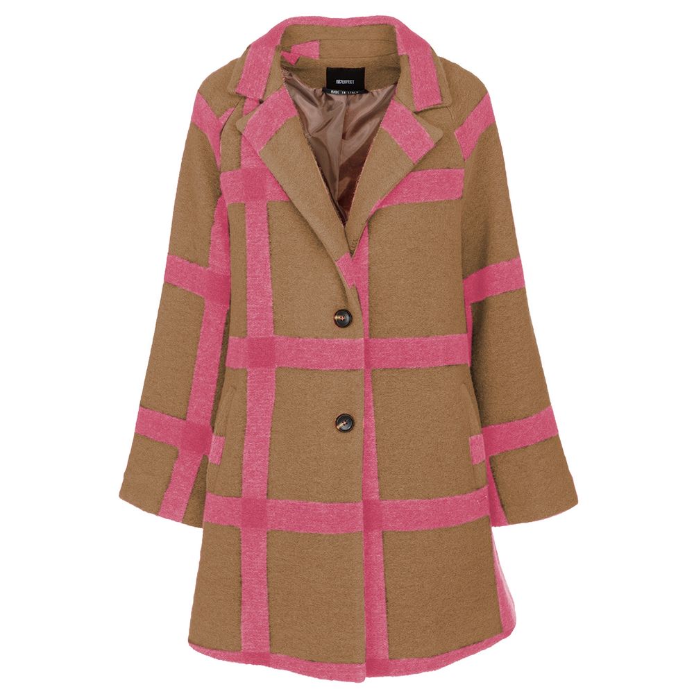 Imperfect Chic Wool Blend Autumn Coat