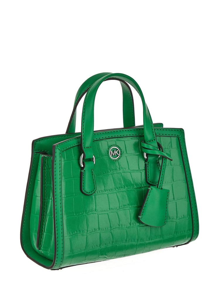 Michael Kors Chantal embossed-crocodile tote bag