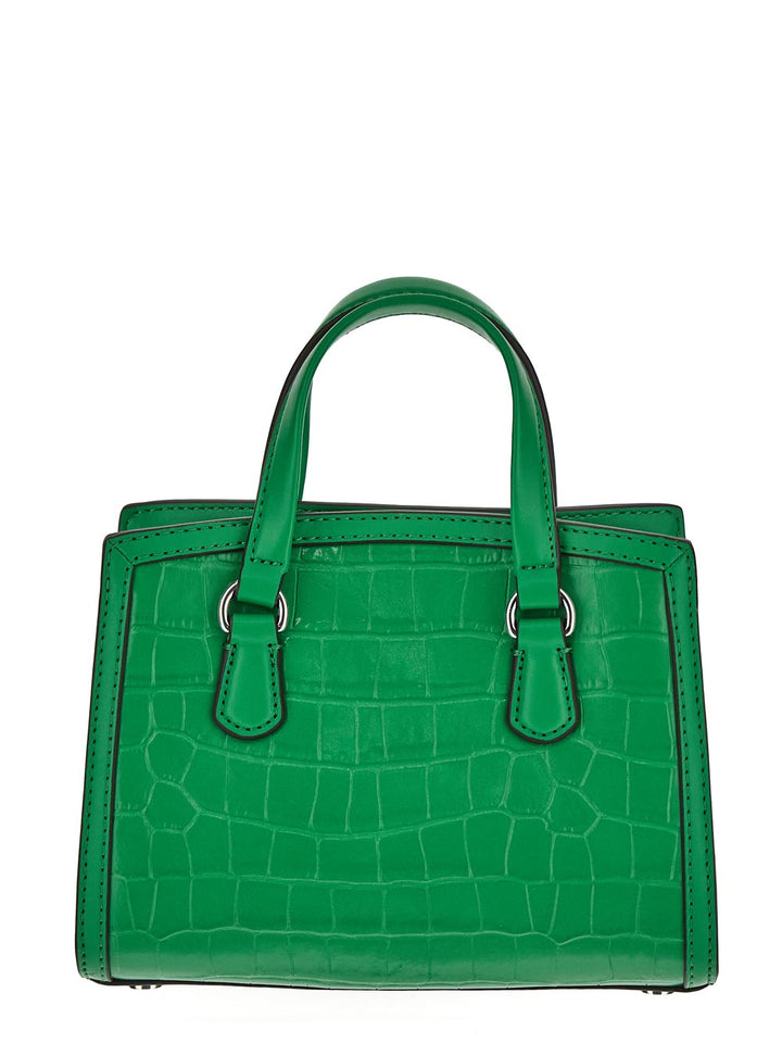 Michael Kors Chantal embossed-crocodile tote bag