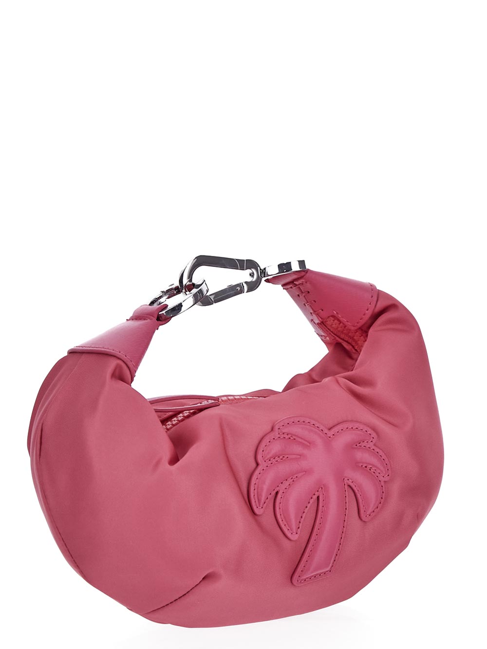 Palm Angels Mini Big Palm Logo-Embossed Clutch Bag